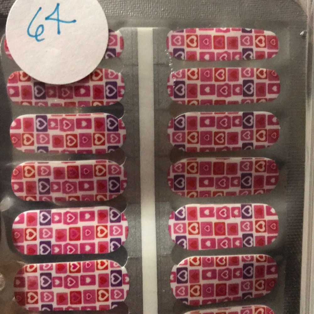 Valentine nail  Polish strips